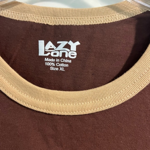 Lazy One "Sleepyhead" Pajamas top xl bottom L Never worn - Picture 6 of 8